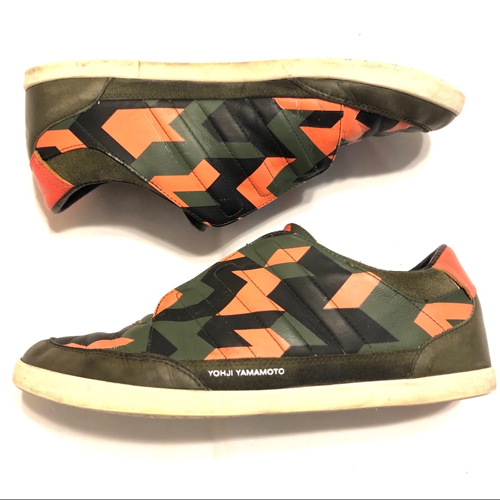 Y-3 Yohji Yamamoto Leather & Suede Sneaker - Picture 3 of 8